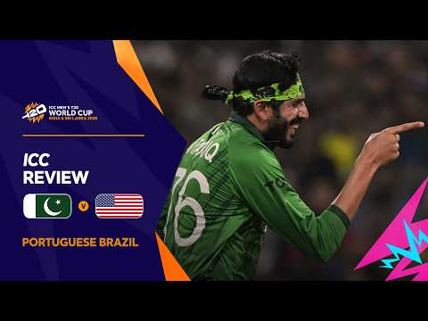[Portuguese Brazil] PAK v USA  | ICC Review Show