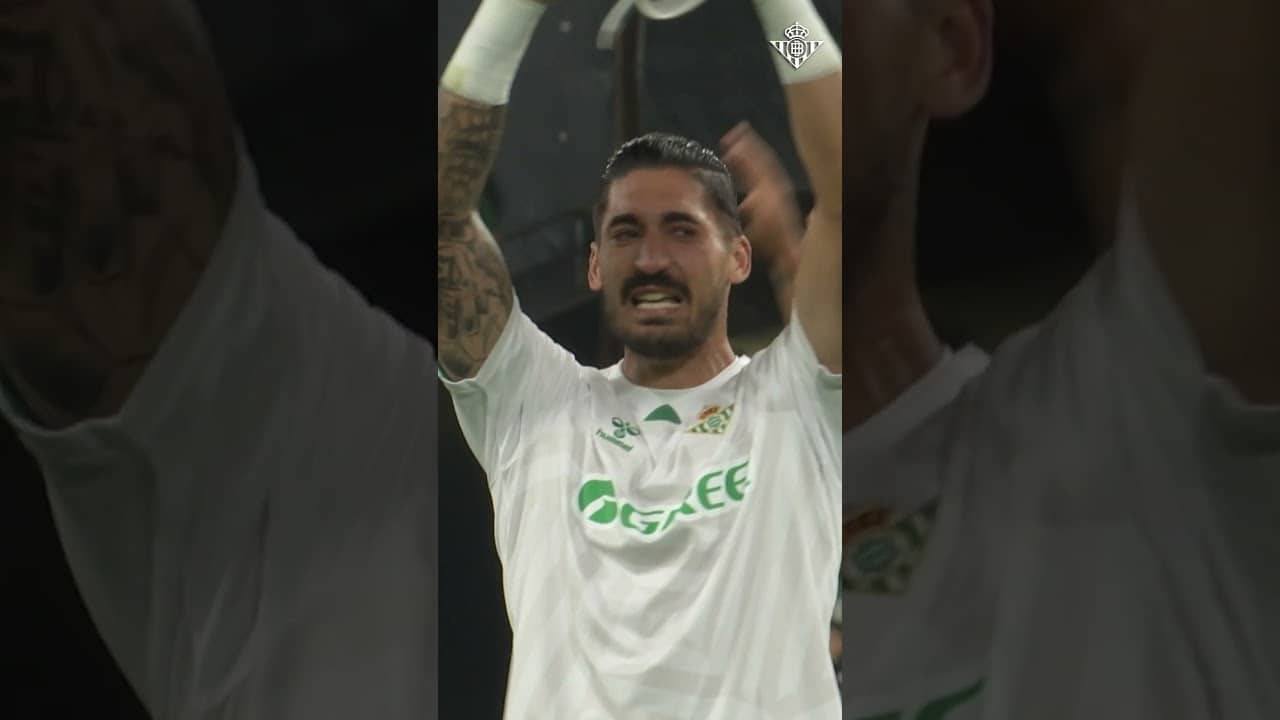 CUÁNTO te mereces esto, ÁLVARO 🥹💚 #realbetis #shorts