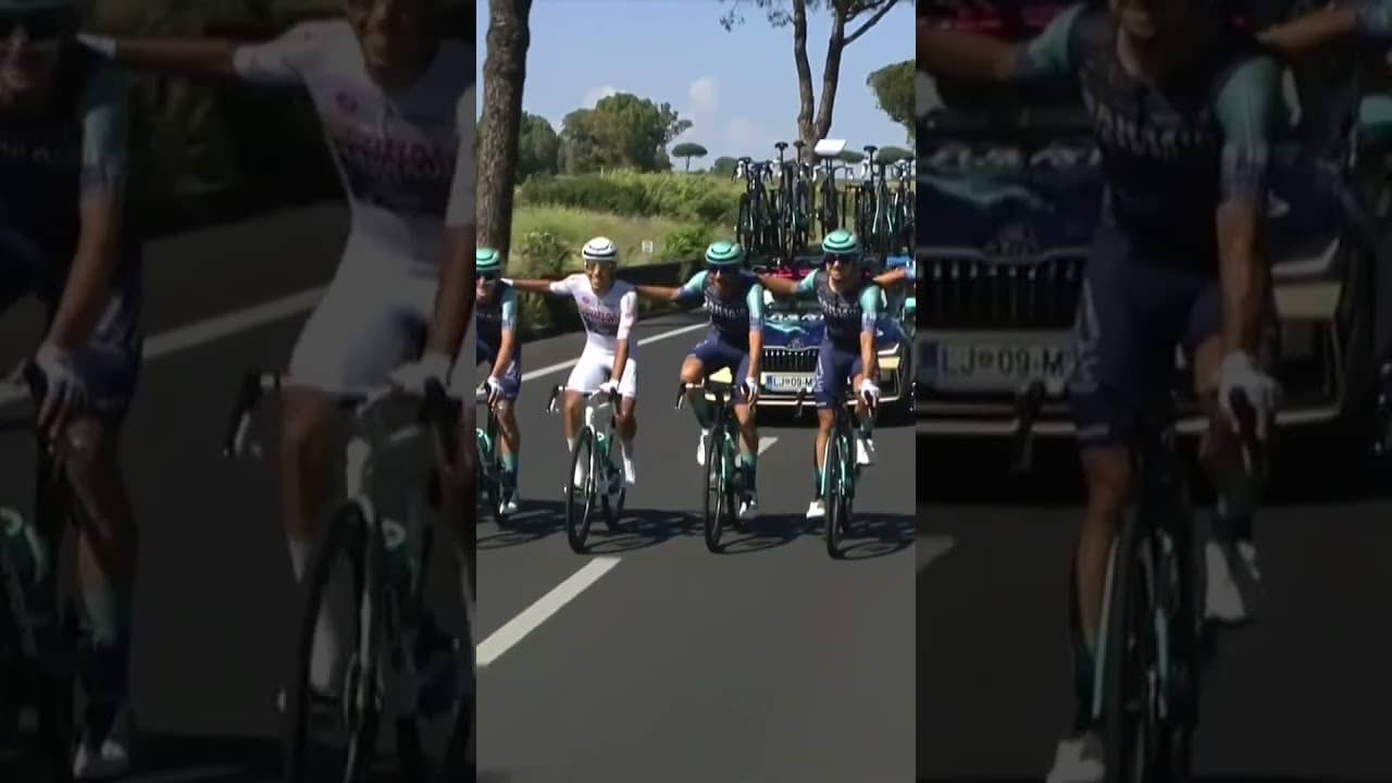 What a Giro d'Italia Afonso Eulálio and his Bahrain Victorious team have had 👏