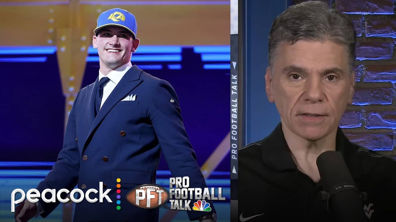 Was Ty Simpson pick best decision for Rams given current situation? | Pro Football Talk | NFL on NBC