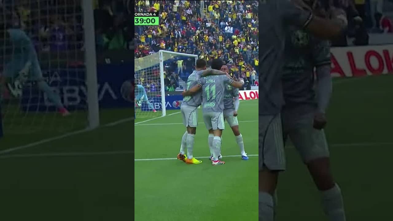 ¡Revívelo! Dávila pone el segundo ante Necaxa #shorts