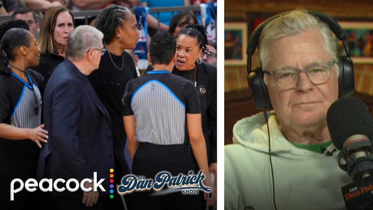 Dan Patrick 'was embarrassed' for Geno Auriemma after Final Four | Dan Patrick Show | NBC Sports