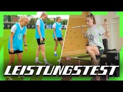 Ackern für die kommende Spielzeit 🏋️‍♀️ | Leistungstest BTS | Wölfe TV