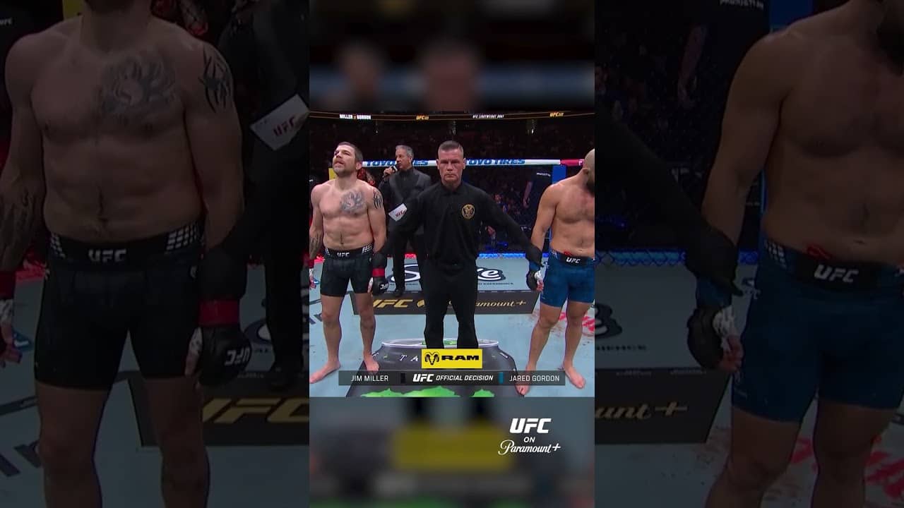 Jim Miller Still Got It 👊 #ufc328