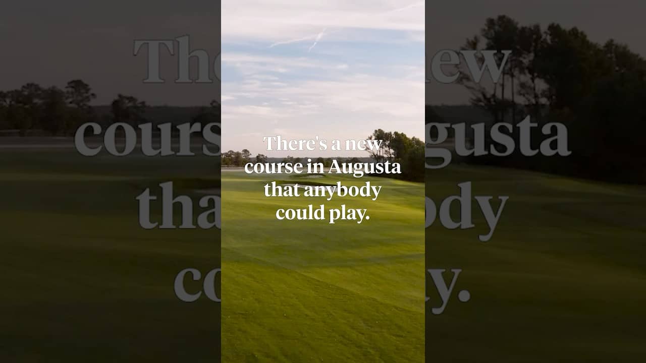 You don’t have to be in the Masters to play golf in Augusta. 🙌