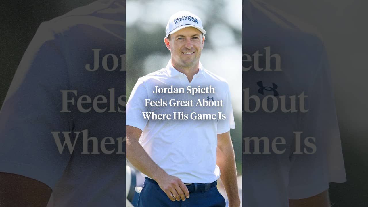 Jordan Spieth feels great about his game after the Masters 🙌