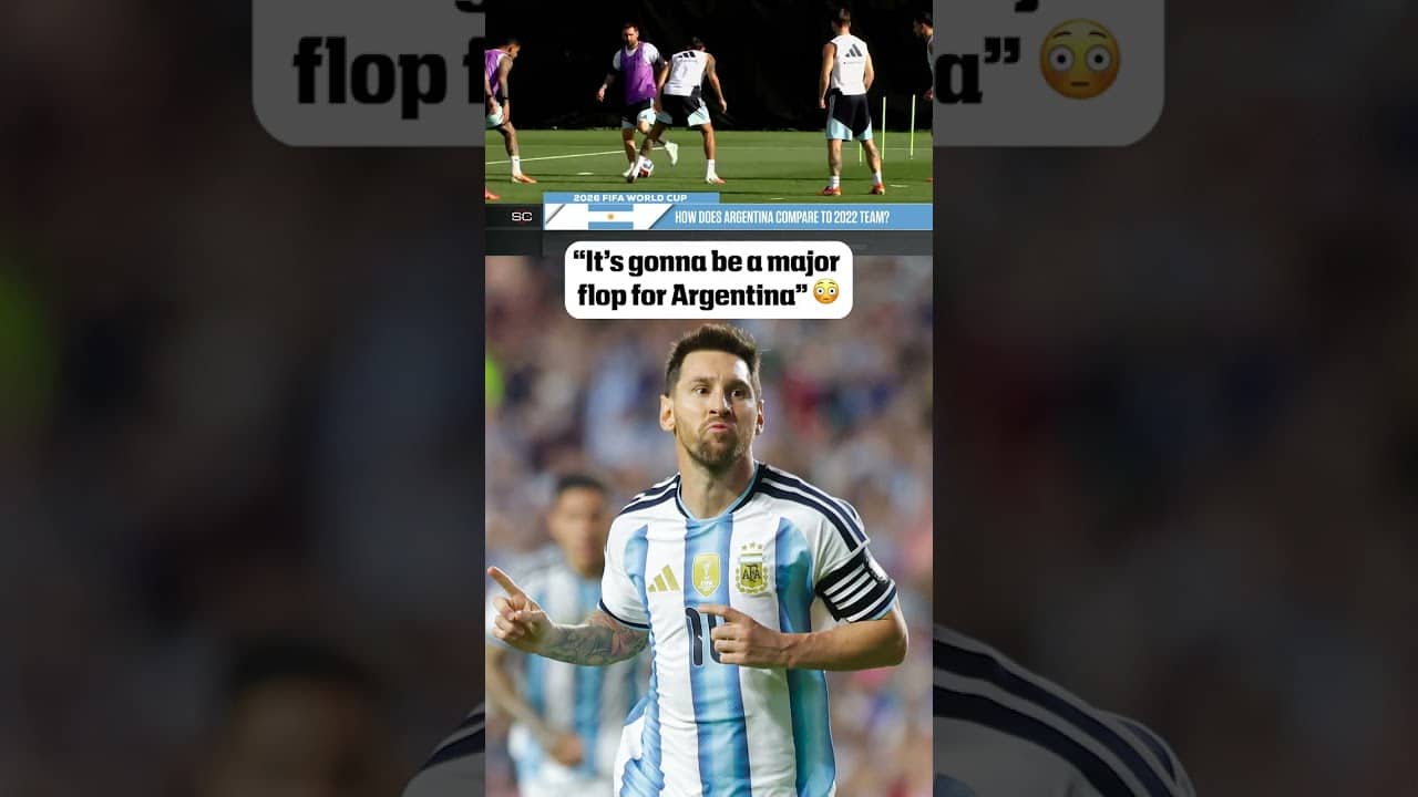 Dan Thomas does not have high expectations for Argentina 👀