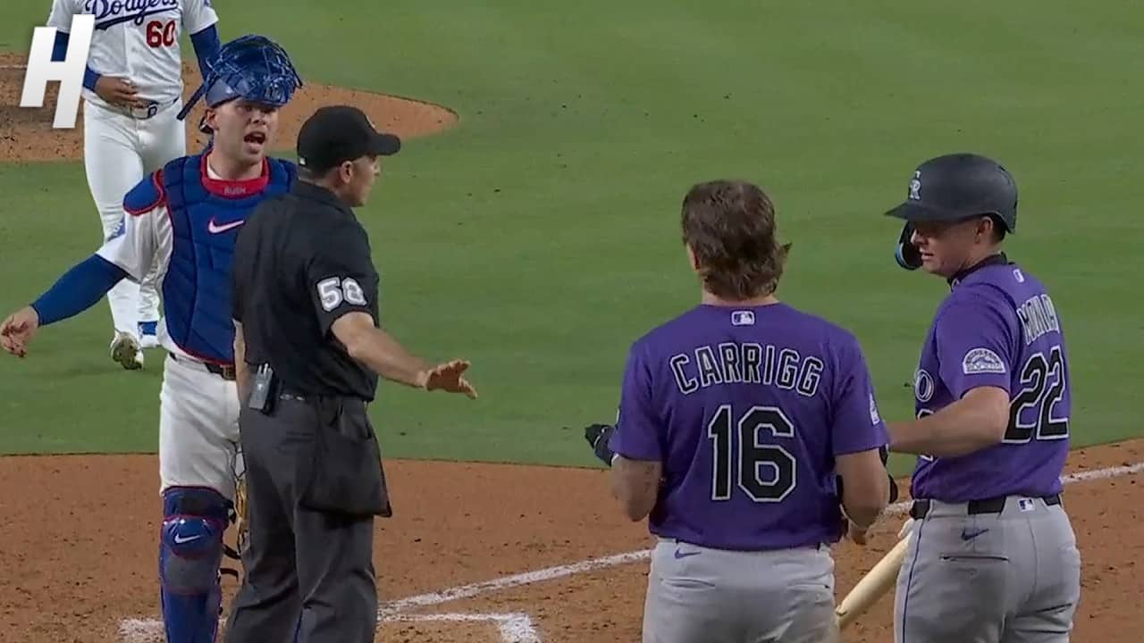 Dalton Rushing & Cole Carrigg Exchange Heated Words After Go-Ahead Run 😳