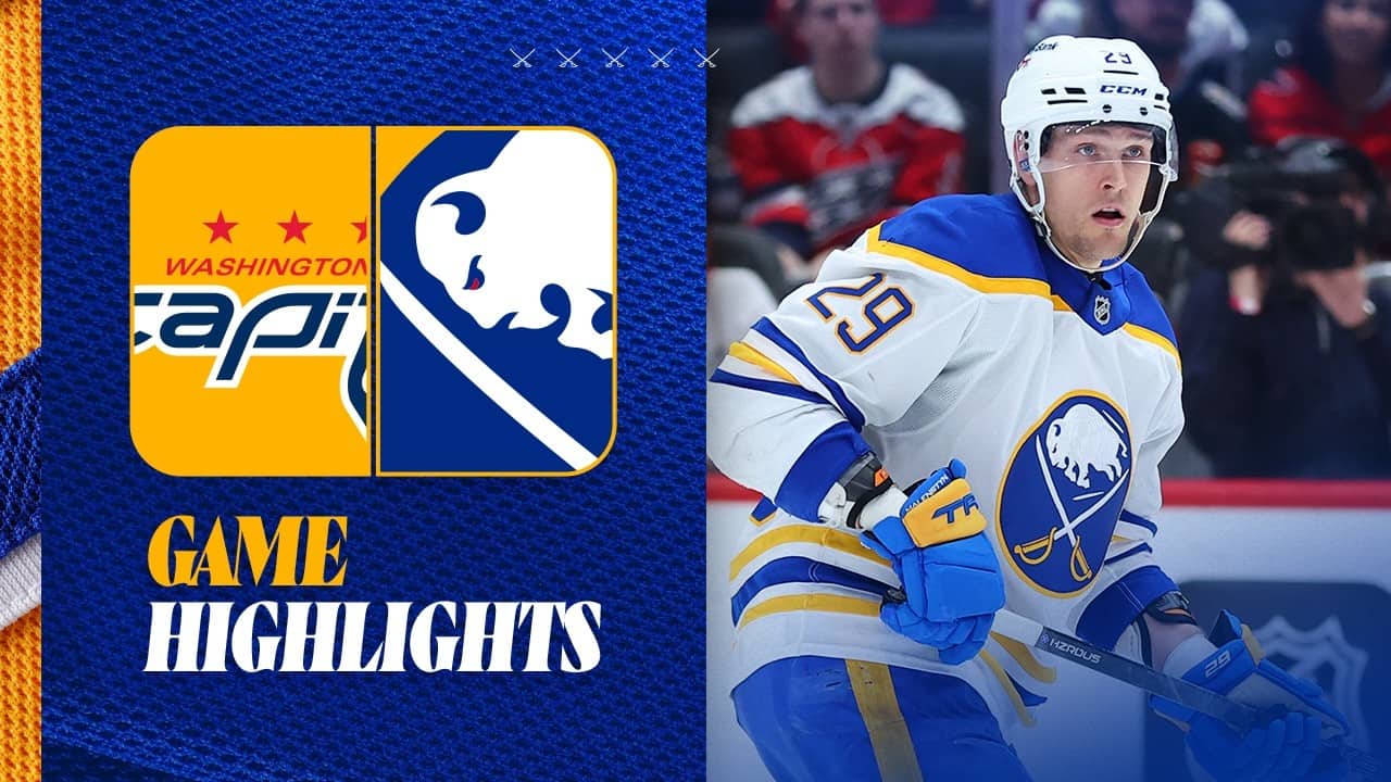 Full Game Highlights From 6-2 Loss To Washington Capitals | Buffalo Sabres Highlights