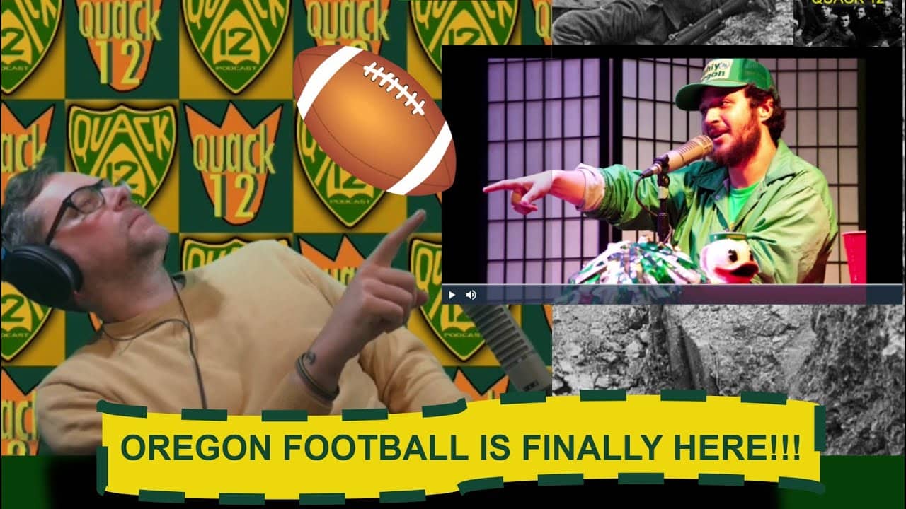 OREGON FOOTBALL IS FINALLY HERE!!!