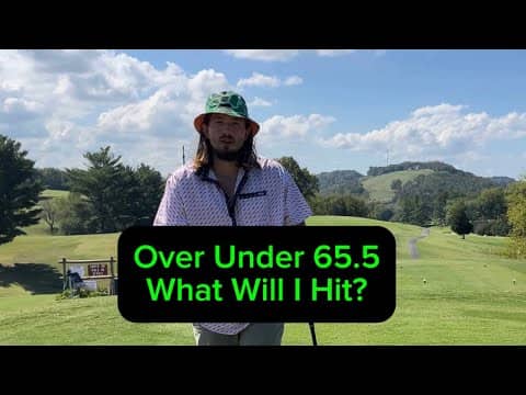 Back 9 At Warriors Path In Kingsport TN. Can I Hit The Under??