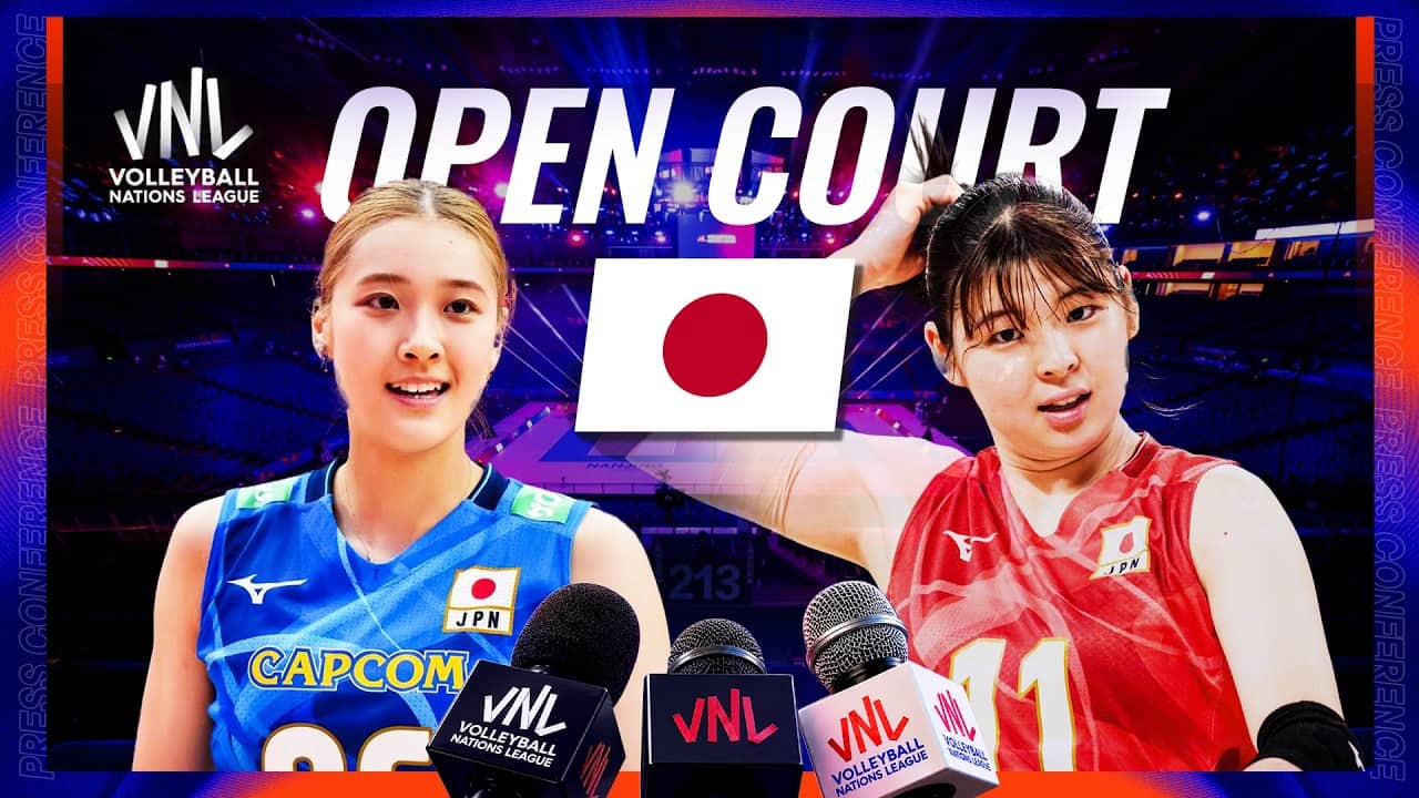 VNL Open Court 2026 | Japan Women's Team 🇯🇵 | Week 3 in Osaka, Japan