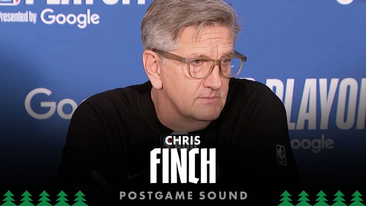 “The Key Word To This Win Was Composure.” | Chris Finch Postgame Sound | 04.20.26