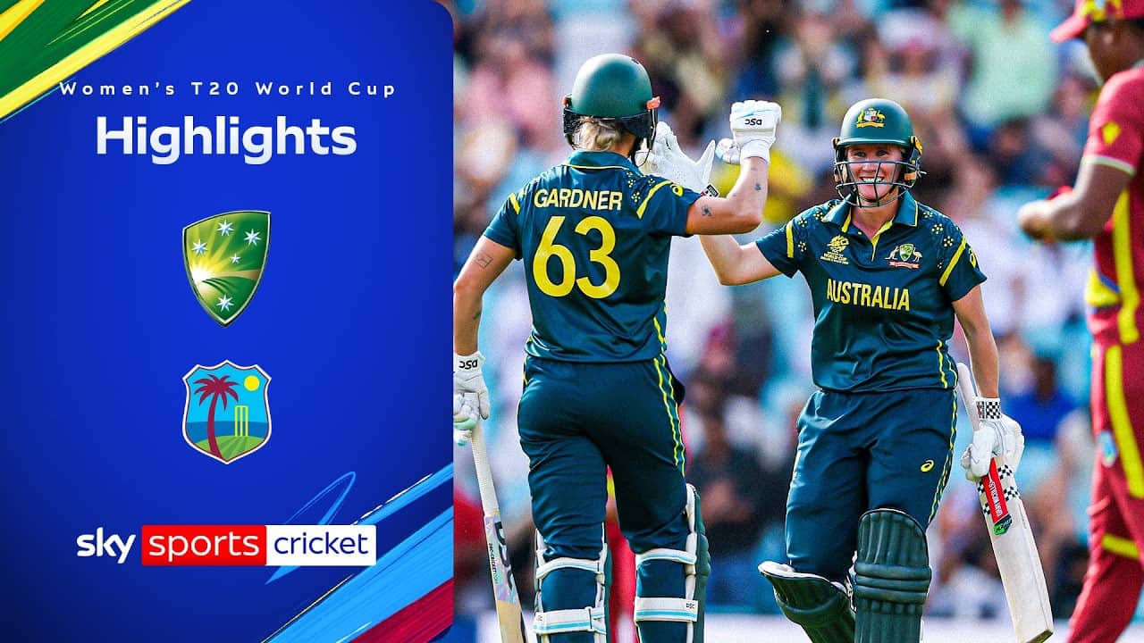 Australia storm into final! | Australia vs West Indies | Women's T20 World Cup Highlights