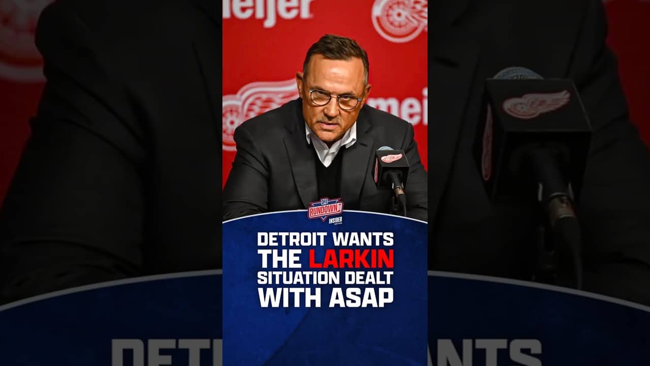 Steve Yzerman wants to deal with Dylan Larkin quickly | DFO Rundown Insider