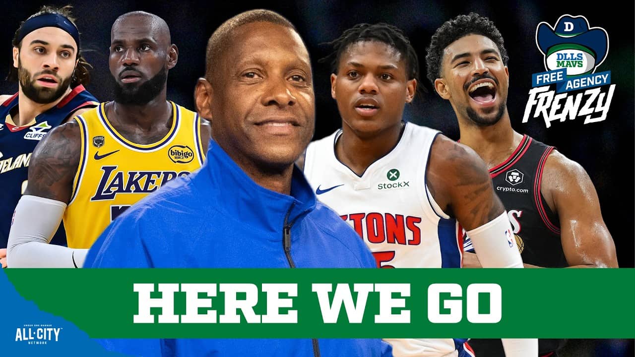 Dallas Mavericks Free Agency LIVE! What Will Masai & The Mavs Do? | DLLS Mavs Podcast