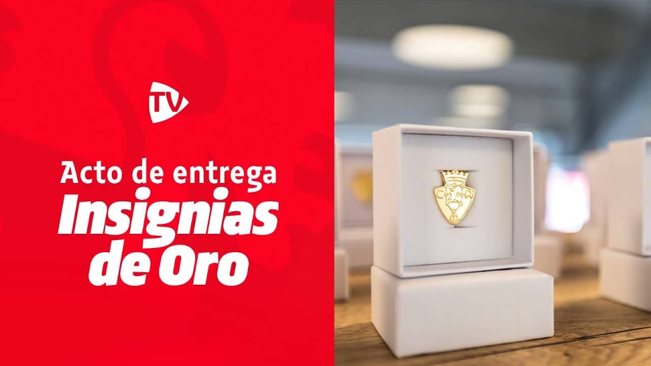 Osasuna entrega su Insignia de Oro a diecinueve socios | Club Atlético Osasuna