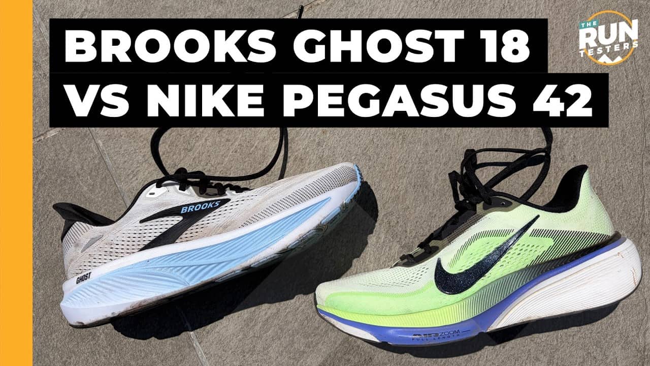 Nike Pegasus 42 vs Brooks Ghost 18: which classic daily trainer should you get?