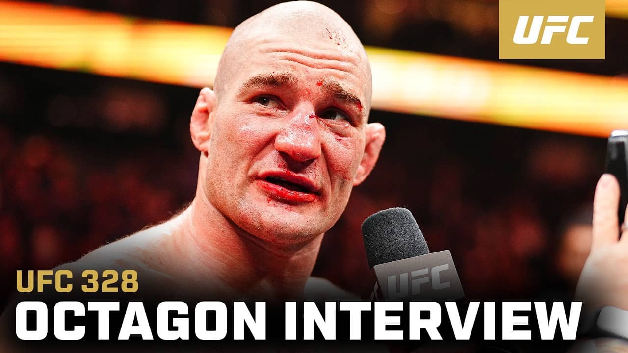 Sean Strickland Octagon Interview | UFC 328