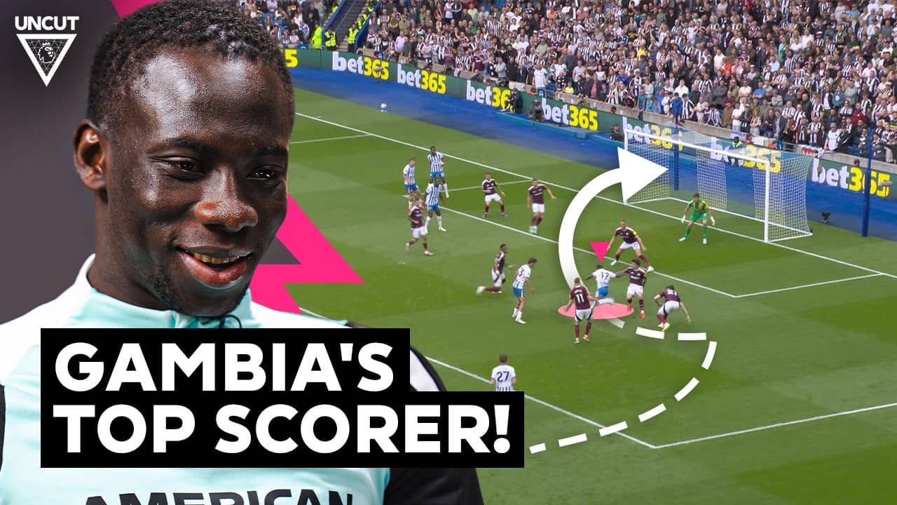 How Yankuba Minteh became Gambia's top Premier League Goalscorer 🇬🇲 | Uncut