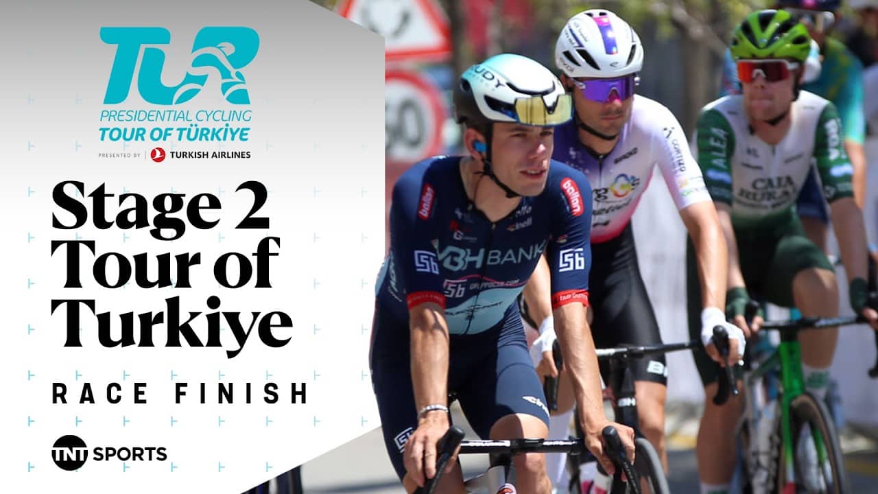HECTIC SPRINT! 😤  | 2026 Tour of Turkiye Stage 2 Final KM's | TNT Sports Cycling