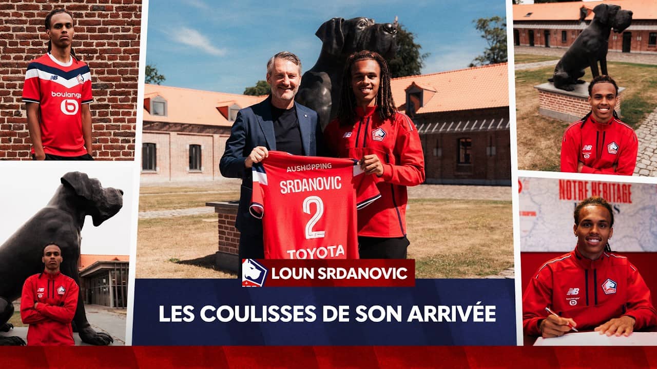 Dans les coulisses des premiers pas de Loun Srdanovic au LOSC 🆕🇨🇭