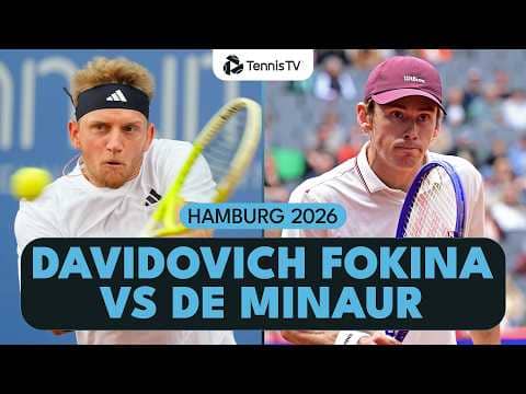 De Minaur vs Davidovich Fokina in Entertaining Match | Hamburg 2026 Highlights