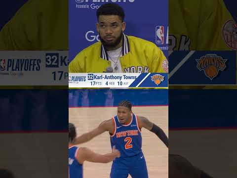 deuce on full display 😤 #nba #nyknicks #nbaplayoffs