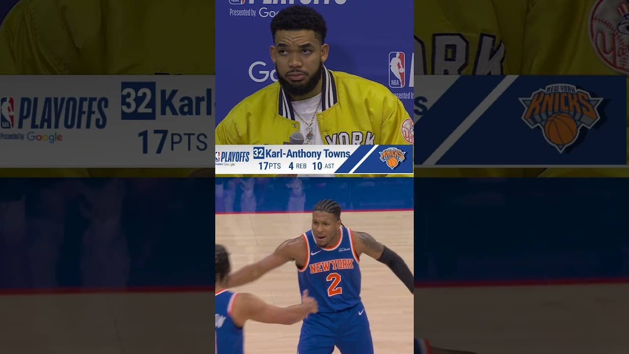 deuce on full display 😤 #nba #nyknicks #nbaplayoffs