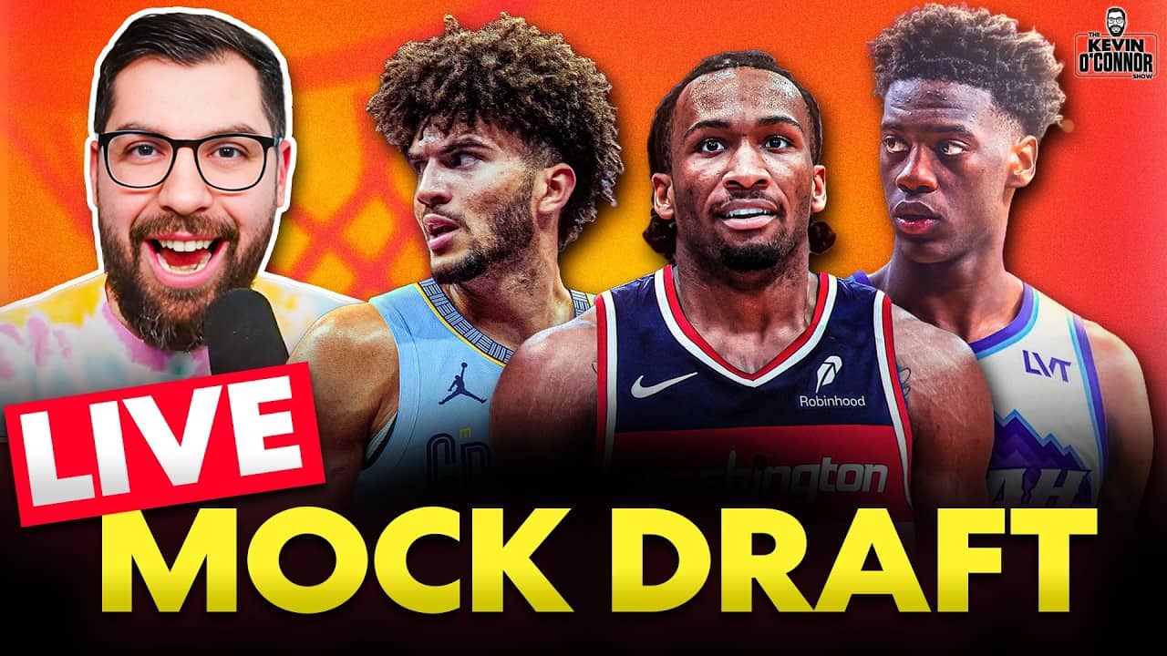 KOC Reveals His Latest Mock Draft LIVE + NBA News & Notes with Tom Haberstroh