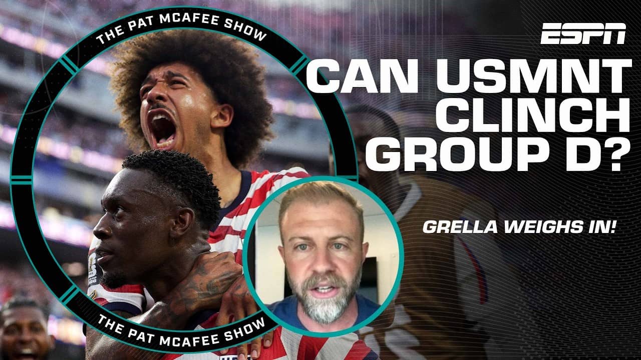 Mike Grella calls for USMNT to play full throttle and like champions vs. Australia | Pat McAfee Show