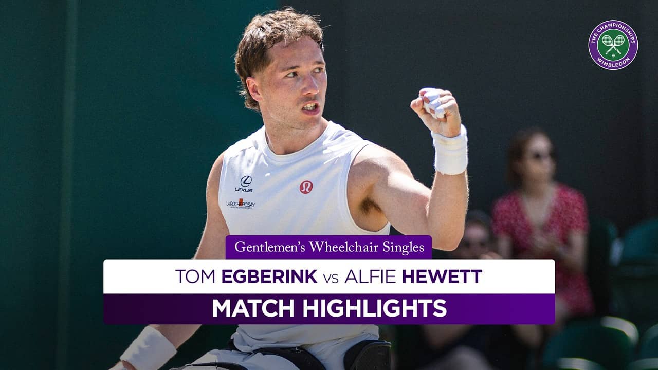 Hewett starts strong! | Tom Egberink vs Alfie Hewett | Highlights | Wimbledon 2026