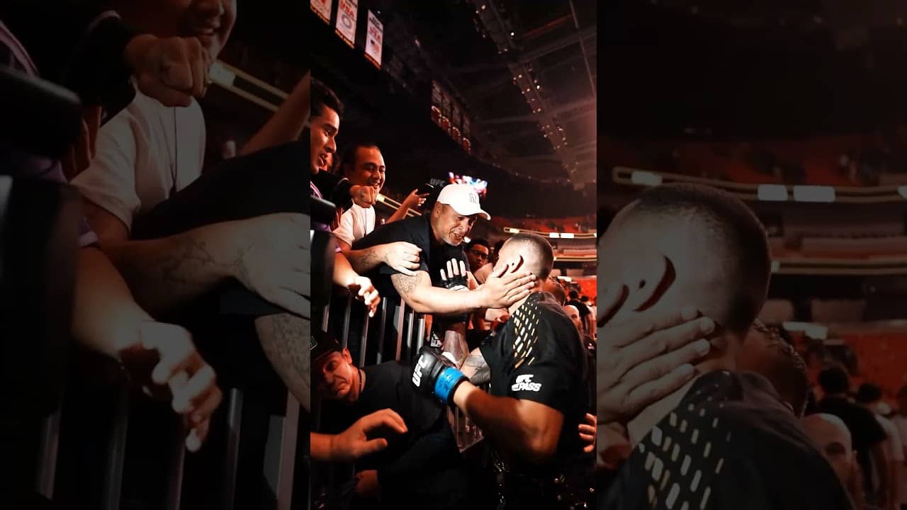 노력을 보상 받은 축복🙌 #ufc327