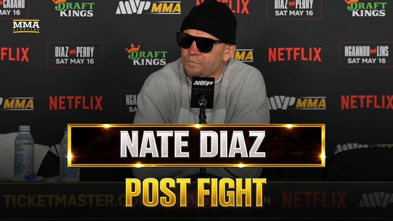 Nate Diaz Wants Mike Perry Rematch 'ASAP,' Reacts To Conor McGregor vs Max Holloway Announcement