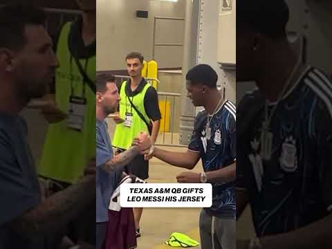 Messi 🤝 SEC #messi #soccer #argentina #texasam