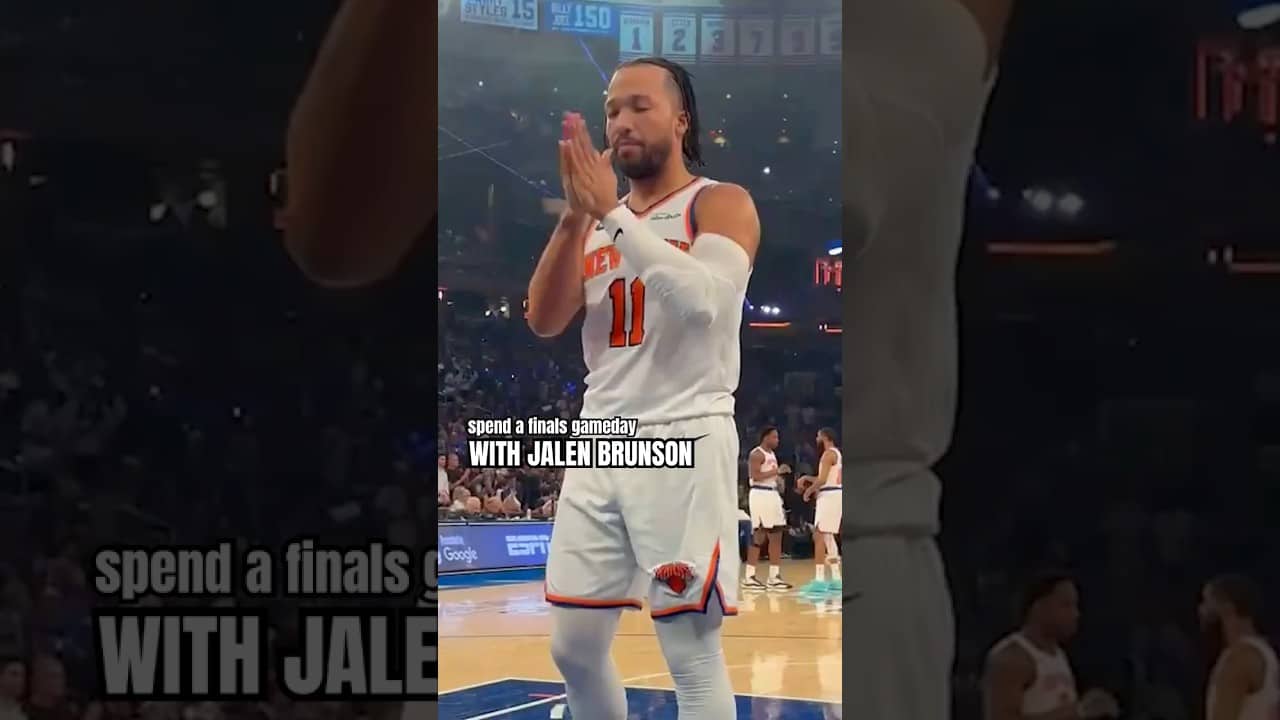 a historic night with cap 🫡 #nba #nyknicks #nbaplayoffs #nbafinals