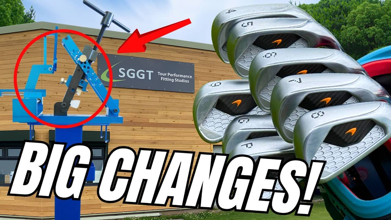 I Took My USED McLaren Golf Clubs For A FULL FITTING!