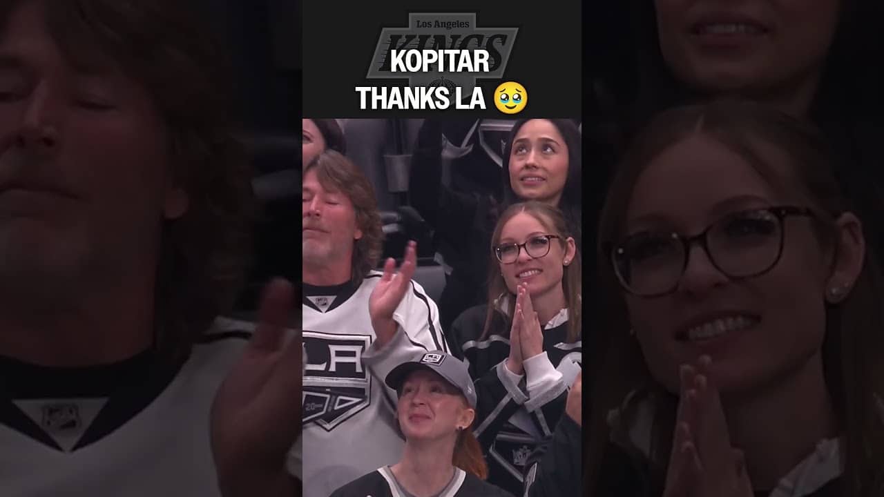 Kopitar’s Emotional Message to LA 🥹 💜