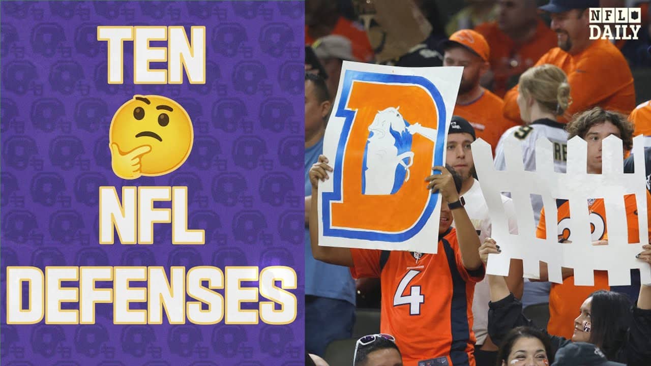 The 10 Most Interesting NFL Defenses of 2025 | NFL Daily with Gregg Rosenthal