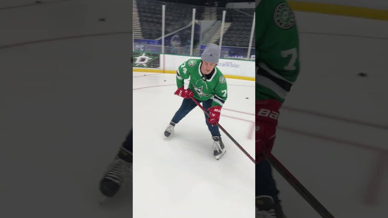 Not sure what even happened here 😅🏒