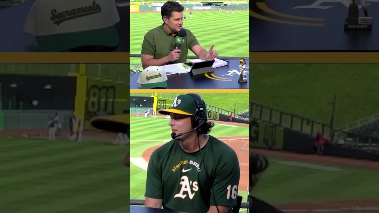 Nick Kurtz’s First Bobblehead Night! #athletics #shorts
