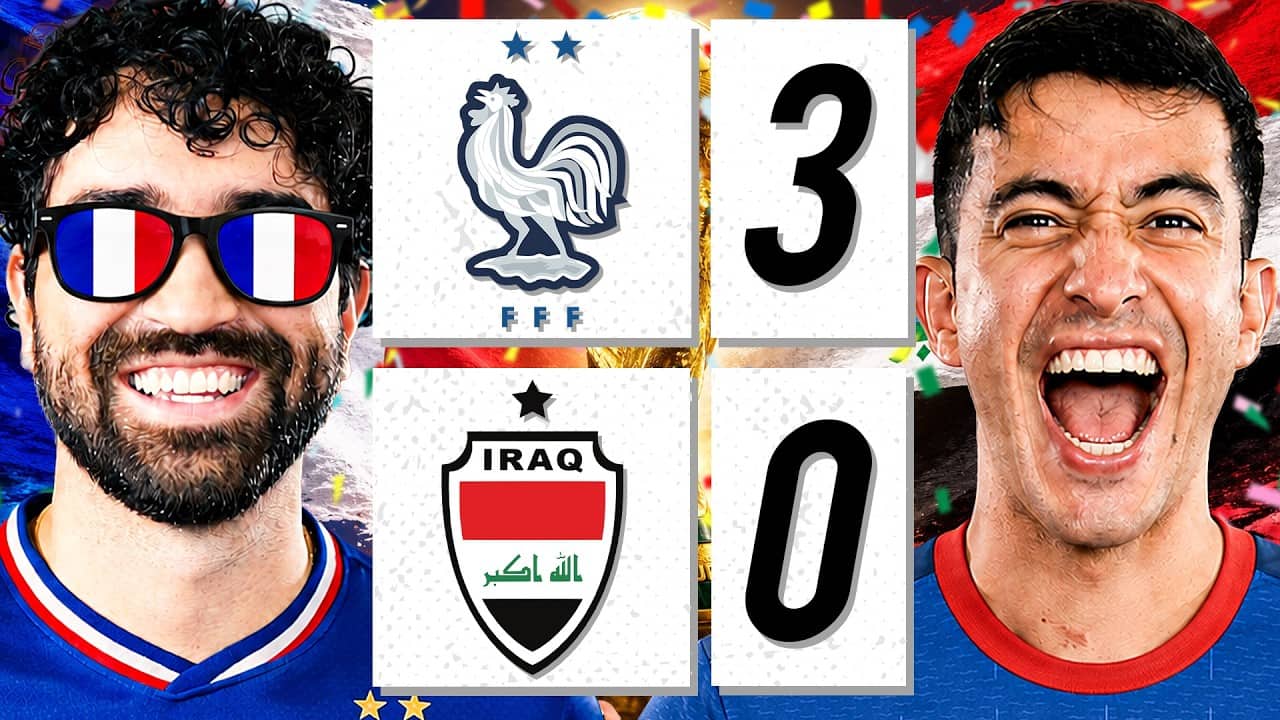 FRANCE ARE UNSTOPPABLE! 🔥 FRANCE 3-0 IRAQ (REACTION)