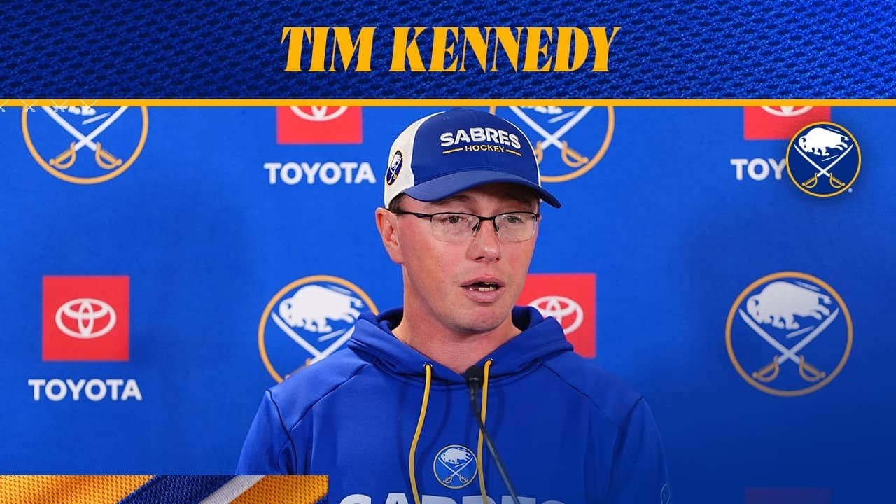 "It's A Group Of Great Guys" | Tim Kennedy After Day Two Of Development Camp | Buffalo Sabres