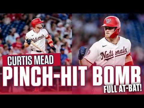 Curtis Mead Pinch-Hit 2-Run BOMB vs. Philly | Full At-Bat + Replays