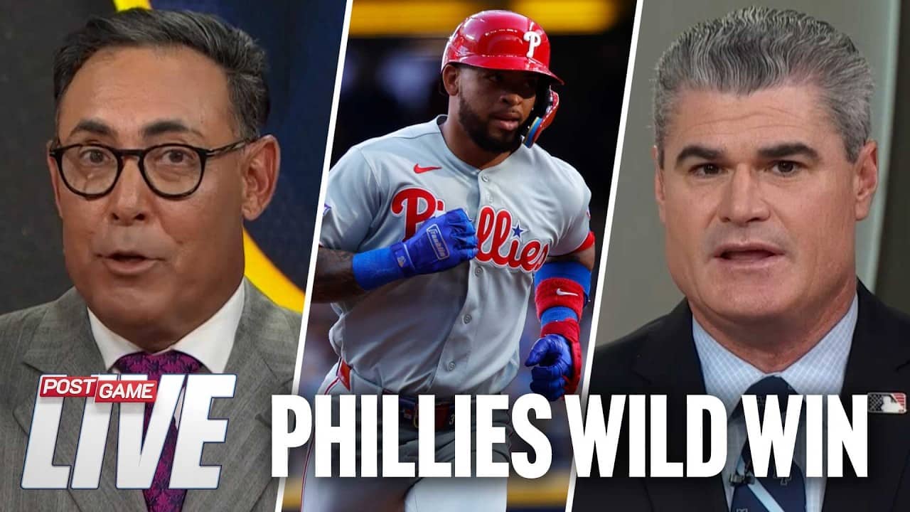 Phillies hang on for wild, bounce-back win over Brewers | Phillies Postgame Live