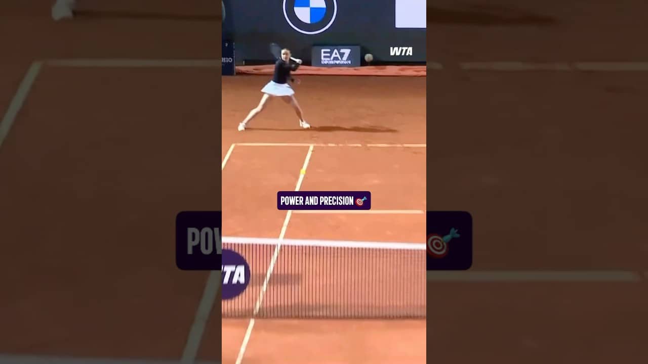 Simply stunning from Svitolina 🤩 #WTA #ElinaSvitolina #IBI26