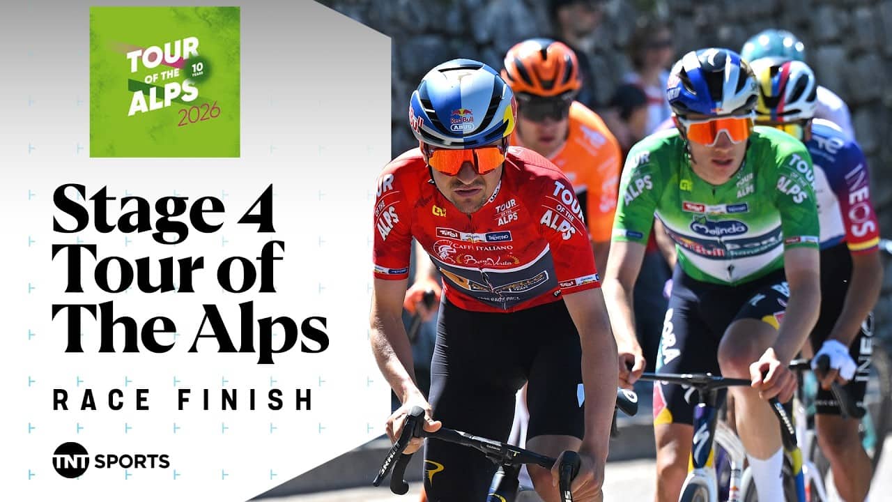LIFE CHANGING WIN! 🙌 | 2026 Tour of The Alps Stage 4 Final KM's | TNT Sports Cycling