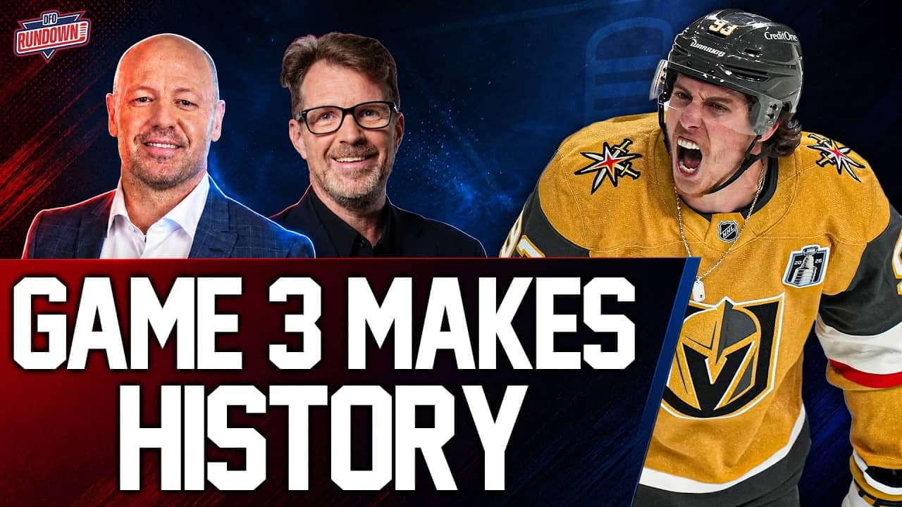 Mitch Marner Makes Stanley Cup Final History in Absolute Game 3 Chaos | DFO Rundown