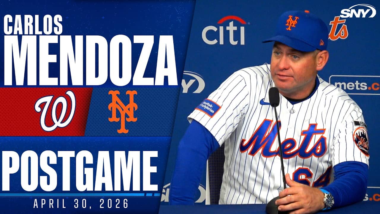 Carlos Mendoza on closing out homestand with a 3-6 record: 'Not good enough'