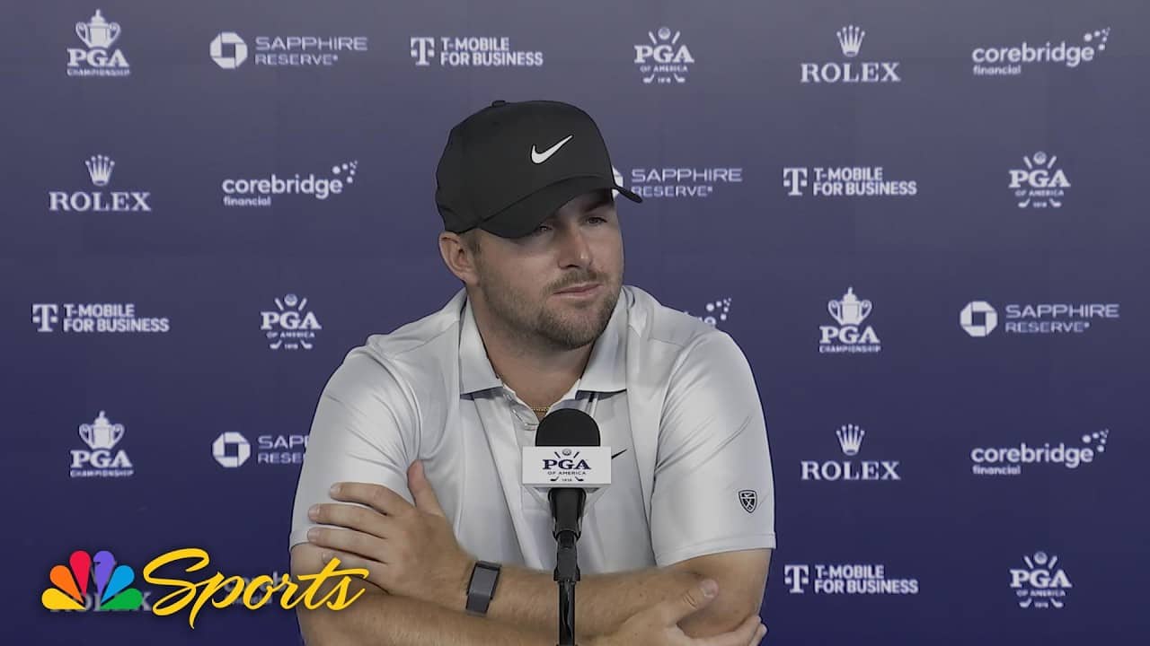 Chris Gotterup finding flow at PGA Championship after second-round 65 | Golf on NBC Sports